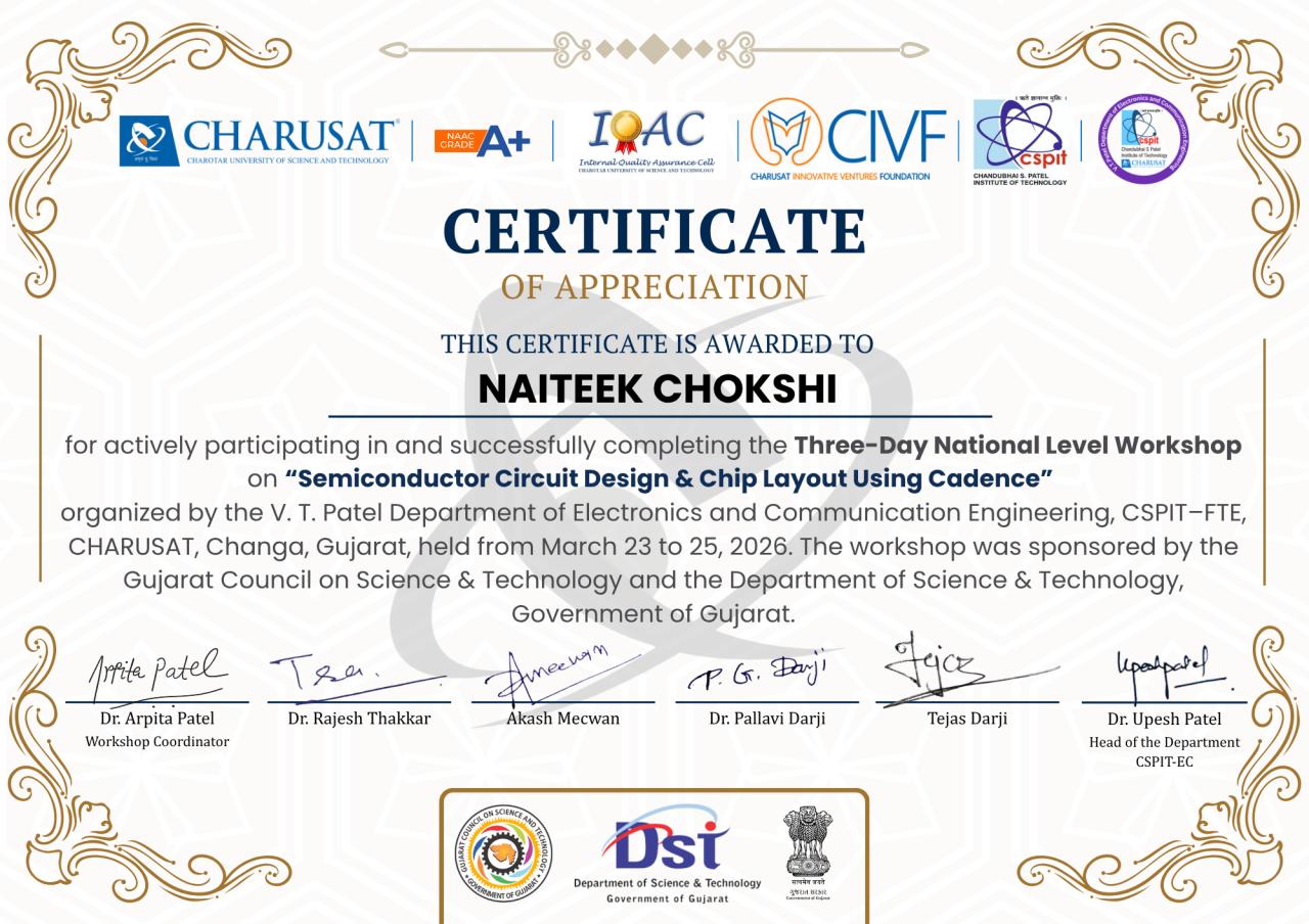 Cadence Semiconductor Workshop