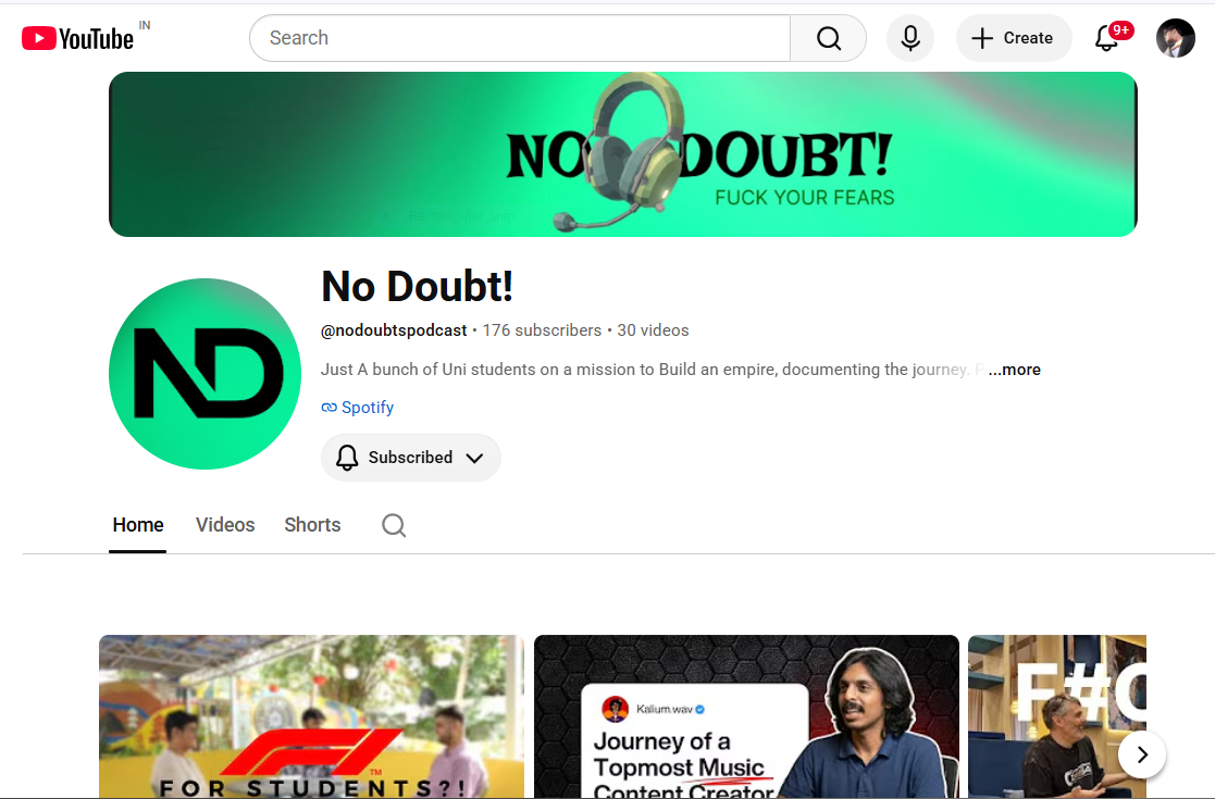 No Doubt podcast